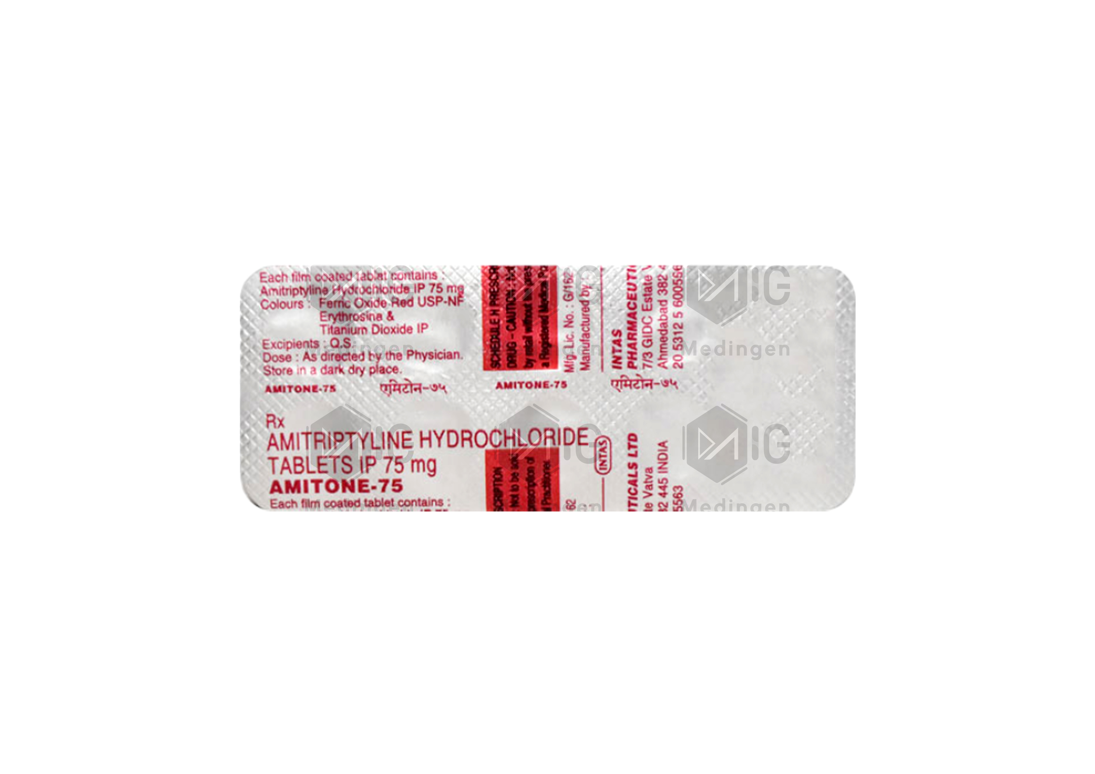 AMITONE 75MG